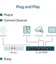 TP-Link 9-Port Megabit Desktop Switch with 8-Port PoE+ TL-SF1009P V3_4