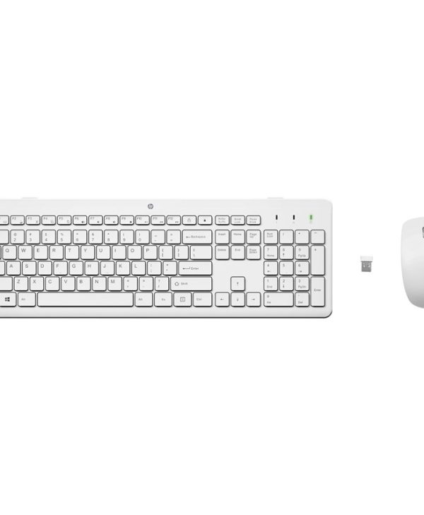 HP 230 Wireless Desktop Combo US Layout White 3L1F0AA
