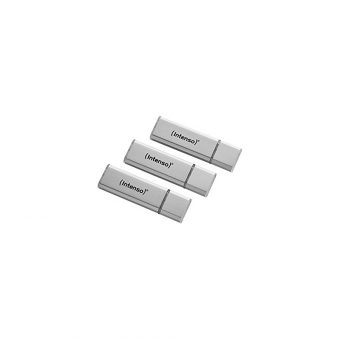 Intenso Alu Line Antracite 3 x 16GB USB 2.0 Silver 3-Pack 3521473
