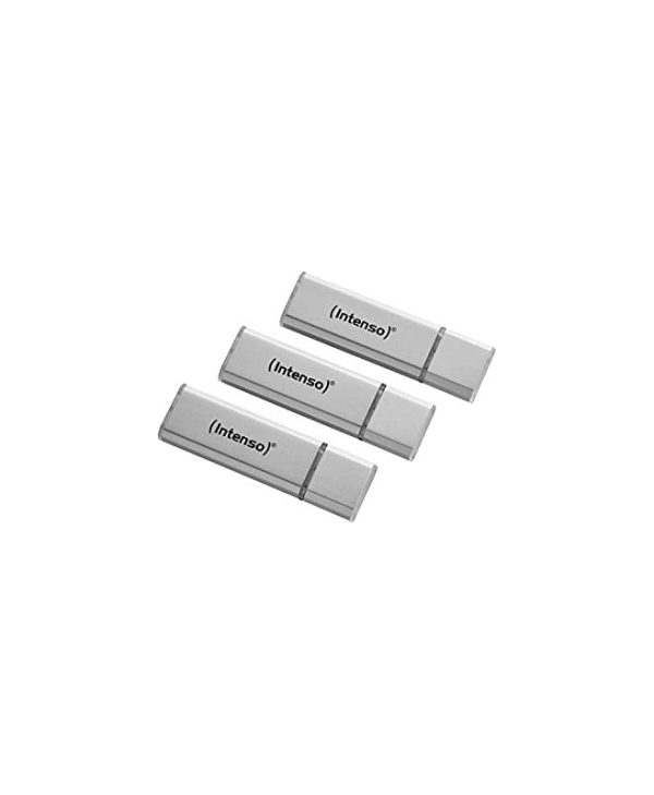 Intenso Alu Line Antracite 3 x 16GB USB 2.0 Silver 3-Pack 3521473