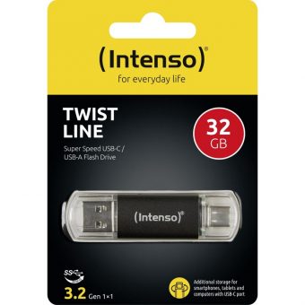 Intenso Twist Line 32GB USB-A/-C 3.2 3539480 - Image 6