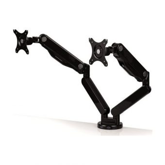 Fellowes Platinum Series Dual Monitor Arm Up To 27" Black 8042501 - Image 2