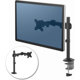 Fellowes Reflex Monitor Arm Up To 32" Black 8502501 - Image 3