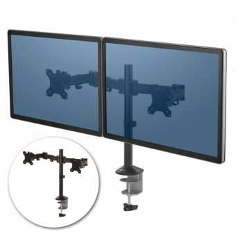 Fellowes Reflex Dual Monitor Arm Up To 27" 8502601 - Image 2