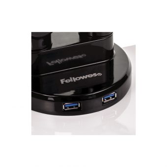Fellowes Platinum Series Monitor Arm Up To 27" Black 8043301 - Image 5