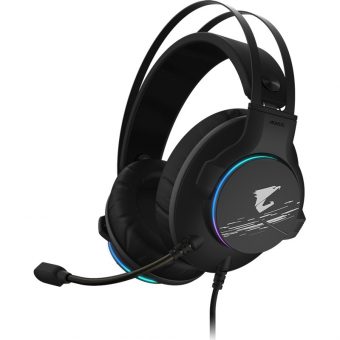 Gigabyte Aorus H1 Wired Gaming Headset Black GP-AORUS H1 - Image 3