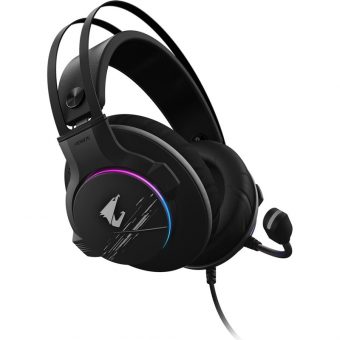 Gigabyte Aorus H1 Wired Gaming Headset Black GP-AORUS H1 - Image 4