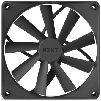 NZXT F140Q 12cm 4-Pin PWM Case Fan Black RF-Q14SF-B1 - Image 2