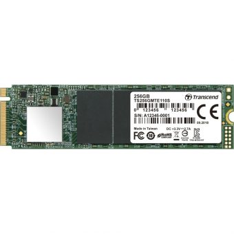 Transcend MTE110S 256GB M.2 NVMe PCIe Gen3.0 x4 TS256GMTE110S