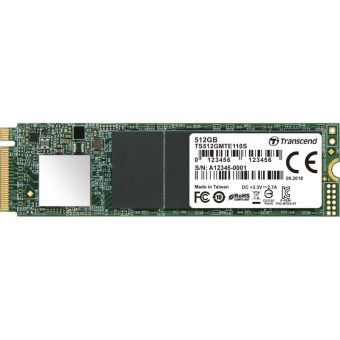 Transcend MTE110S 512GB M.2 NVMe PCIe Gen3.0 x4 TS512GMTE110S