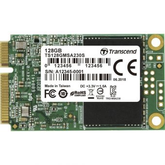 Transcend MSA230S 128GB mSATA SSD TS128GMSA230S