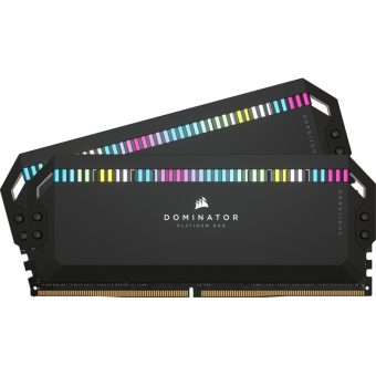 Corsair Dominator Platinum RGB 64GB (2 x 32GB) 5600MHz DDR5 Black CMT64GX5M2B5600C40 - Image 3
