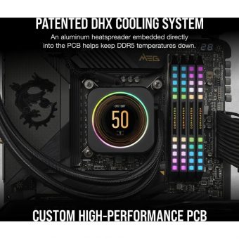 Corsair Dominator Platinum RGB 64GB (2 x 32GB) 5600MHz DDR5 Black CMT64GX5M2B5600C40 - Image 8