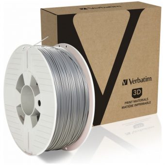 Verbatim 3D Printer Filament PLA 1,75mm 1Kg Silver 55319