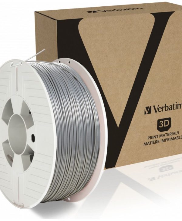 Verbatim 3D Printer Filament PLA 1,75mm 1Kg Silver 55319