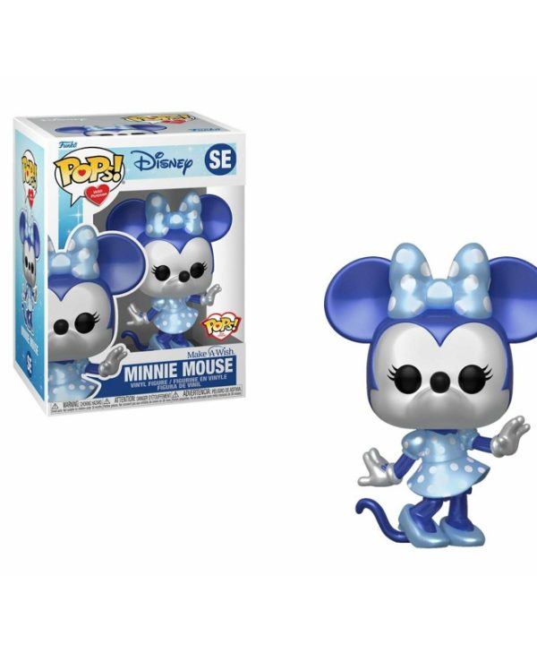 Funko Pops! Disney: Minnie Mouse (Metallic) - With Purpose M.A.Wish #SE Vinyl Figure 889698636681