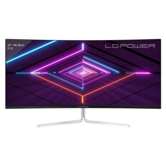 LC-Power 34" UWQHD VA Curved Monitor LC-M34-UWQHD-100-C-V3