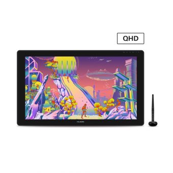 Huion Kamvas 24 Plus QHD Digitizer με Όθονη και Γραφίδα Σχεδίασης Black 6930444802127