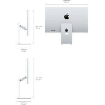 Apple Studio Display 27" Standard 5K IPS Height Adjustable MK0Q3D/A - Image 8