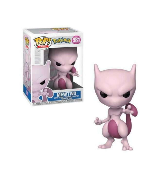Funko Pop! Games: Pokemon - Mewtwo #581 Vinyl Figure 889698632546