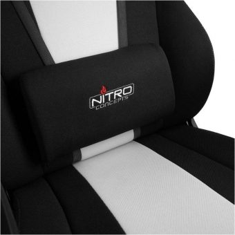 Nitro Concepts E250 Gaming Chair Black/White NC-E250-BW - Image 8