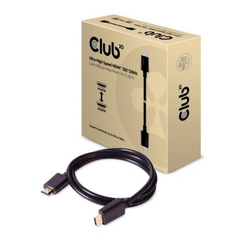 Club3D Cable HDMI 2.1 M/M 1m Black CAC-1371 - Image 2