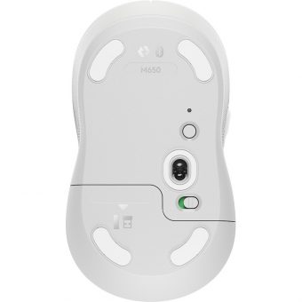 Logitech Signature M650 Medium Wireless Mouse Off-White 910-006255 - Image 6
