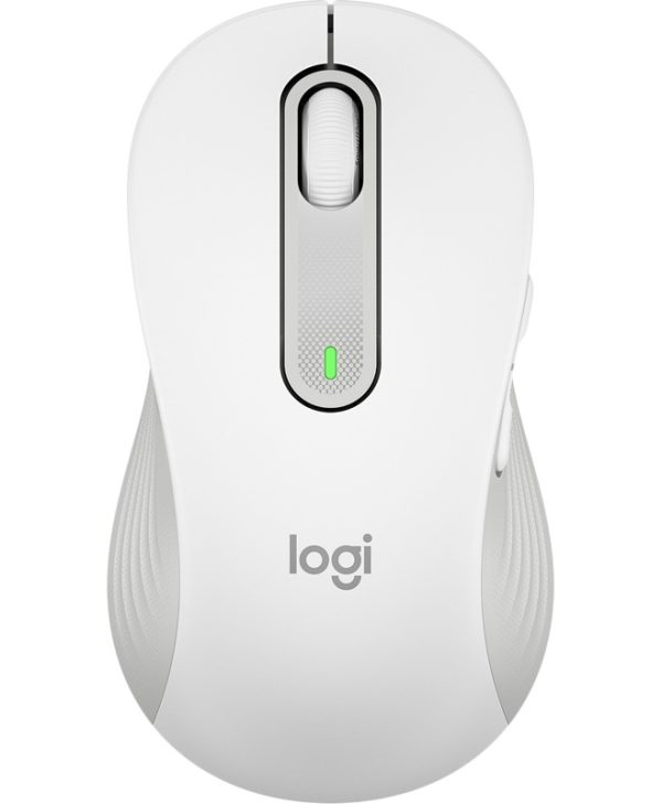 Logitech Signature M650 Large Wireless Mouse Left-Handed Off-White 910-006240