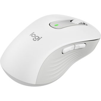 Logitech Signature M650 Large Wireless Mouse Left-Handed Off-White 910-006240 - Image 3