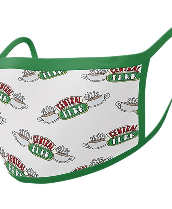 Pyramid Friends "Central Perk Logos" Face Covering Mask 2-Pack GP85573
