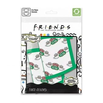 Pyramid Friends "Central Perk Logos" Face Covering Mask 2-Pack GP85573 - Image 4