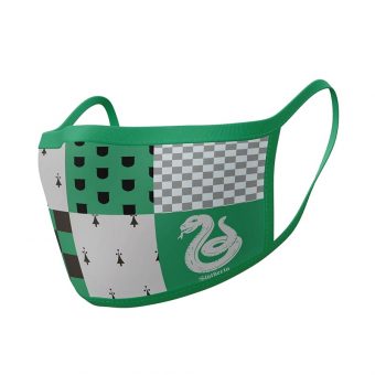 Pyramid Harry Potter "Slytherin Logo" Face Covering Mask 2-Pack GP85568