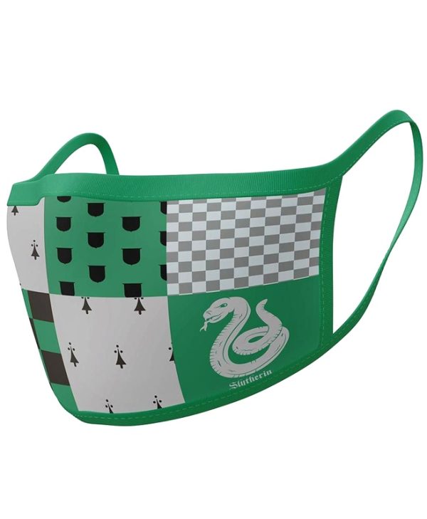 Pyramid Harry Potter "Slytherin Logo" Face Covering Mask 2-Pack GP85568