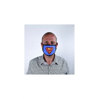 Pyramid DC Comics "Superman Logo" Face Covering Mask 2-Pack GP85559 - Image 2