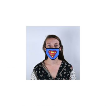 Pyramid DC Comics "Superman Logo" Face Covering Mask 2-Pack GP85559 - Image 3