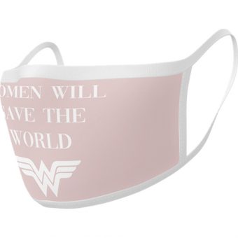Pyramid DC Comics " Wonder Woman (Save the World)" Face Covering Mask 2-Pack GP85560