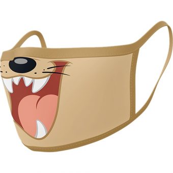 Pyramid Looney Tunes "Taz" Face Covering Mask 2-Pack GP85565