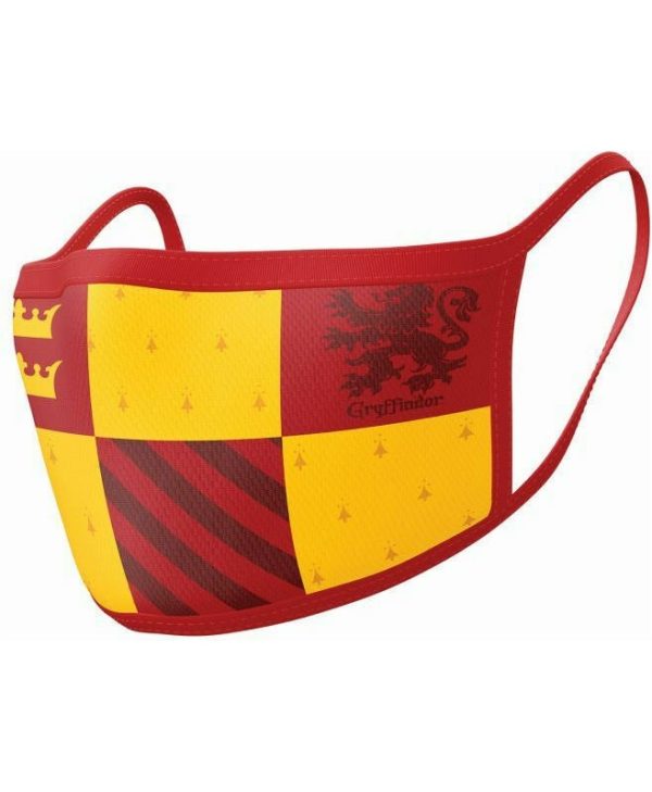 Pyramid Harry Potter "Gryffindor Logo" Face Covering Mask 2-Pack GP85567