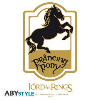 Abysse Lord of the Rings "Prancing Pony" 500ml Beer Glass ABYVER024 - Image 2