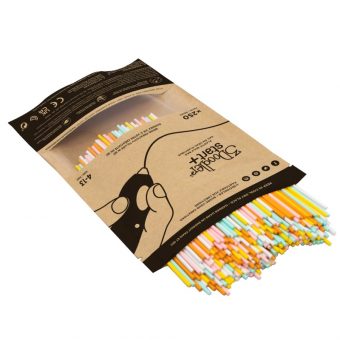 3Doodler 3DS-ECO-MIX1-250 Filament 2.5mm 1g Compostable plastic Orange & Turquoise & White & Yellow 250pcs 817005023978