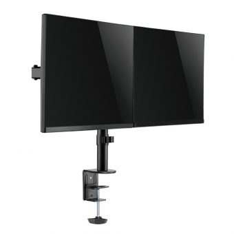 Logilink Dual Monitor Mount for 17"-32" screens with arm length adjustable Steel BP0098 - Image 3