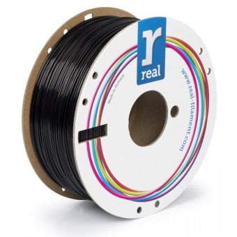 Real 3D Printer Filament PETG 2.85mm 1Kg Black NLPETGRBLACK1000MM285