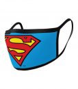 Pyramid DC Comics Superman Logo Face Covering Mask 2-Pack GP85559