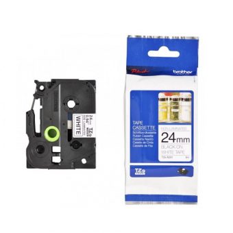 BBrother P-Touch Non Laminated Black on White 8m x 24mm TZEN251