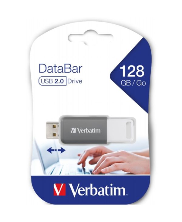 Verbatim 49456 Databar Usb Stick 128GB USB2.0 0023942494560