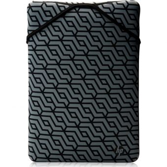 HP Protective Reversible Geo Sleeve 15.6" Black 2F2L0AA - Image 4