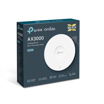 TP-Link AX3000 Ceiling Mount WiFi 6 Access Point White EAP650 - Image 11