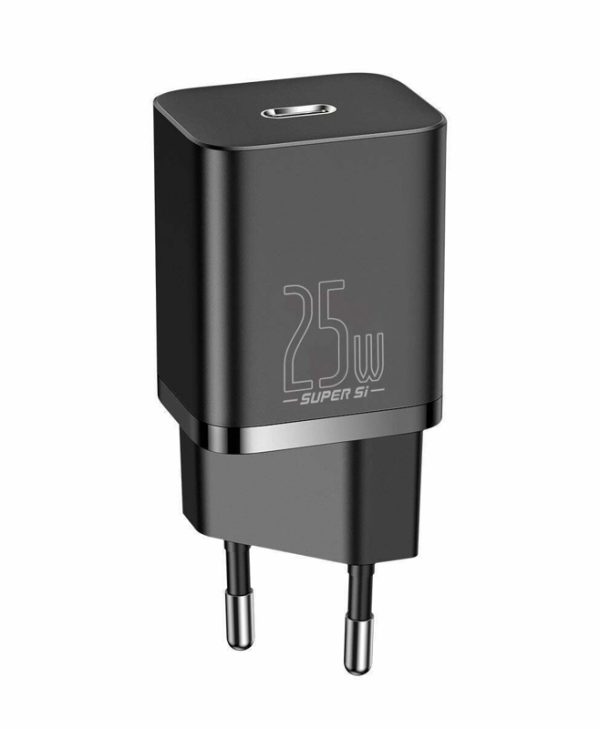 Baseus Super Si 1C Travel Charger 25W Black Without Cable CCSP020101