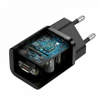 Baseus Super Si 1C Travel Charger 25W Black Without Cable CCSP020101 - Image 4