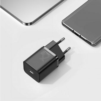 Baseus Super Si 1C Travel Charger 25W Black Without Cable CCSP020101 - Image 7